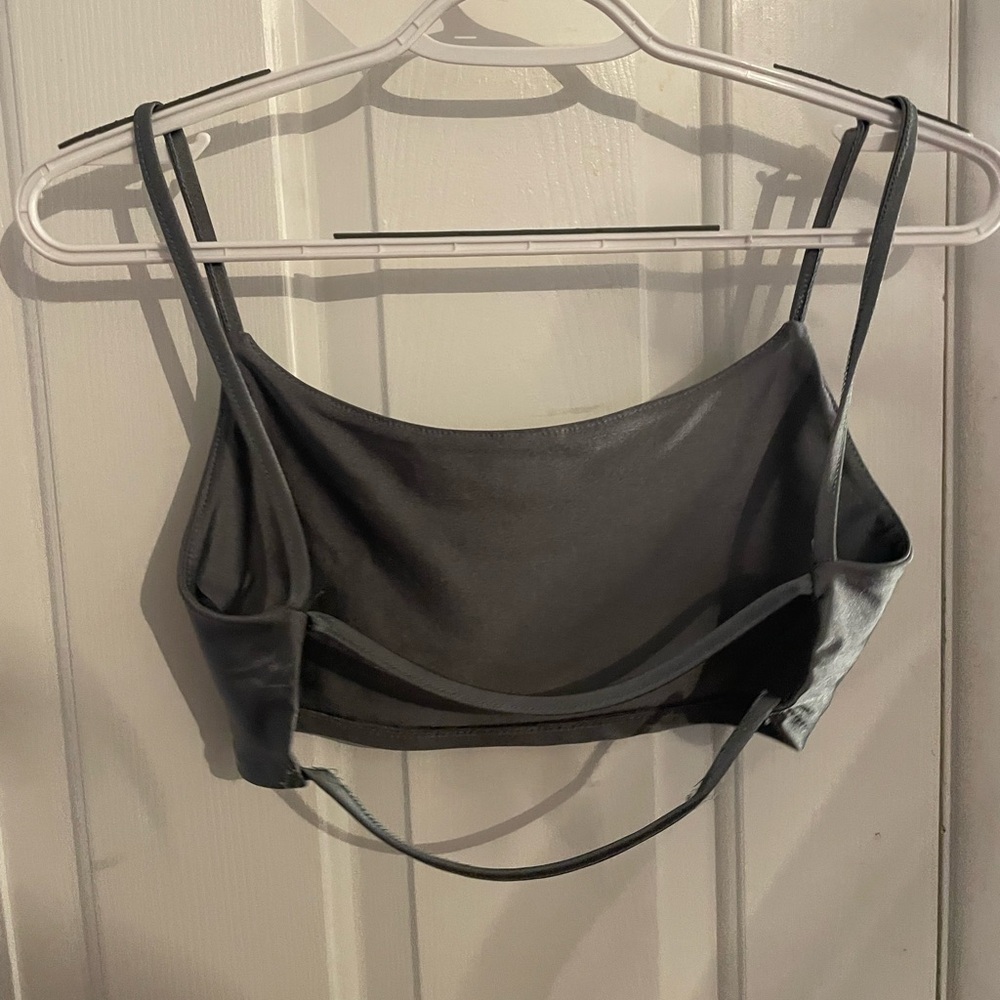 Open Back Garage Cropped Tank!
